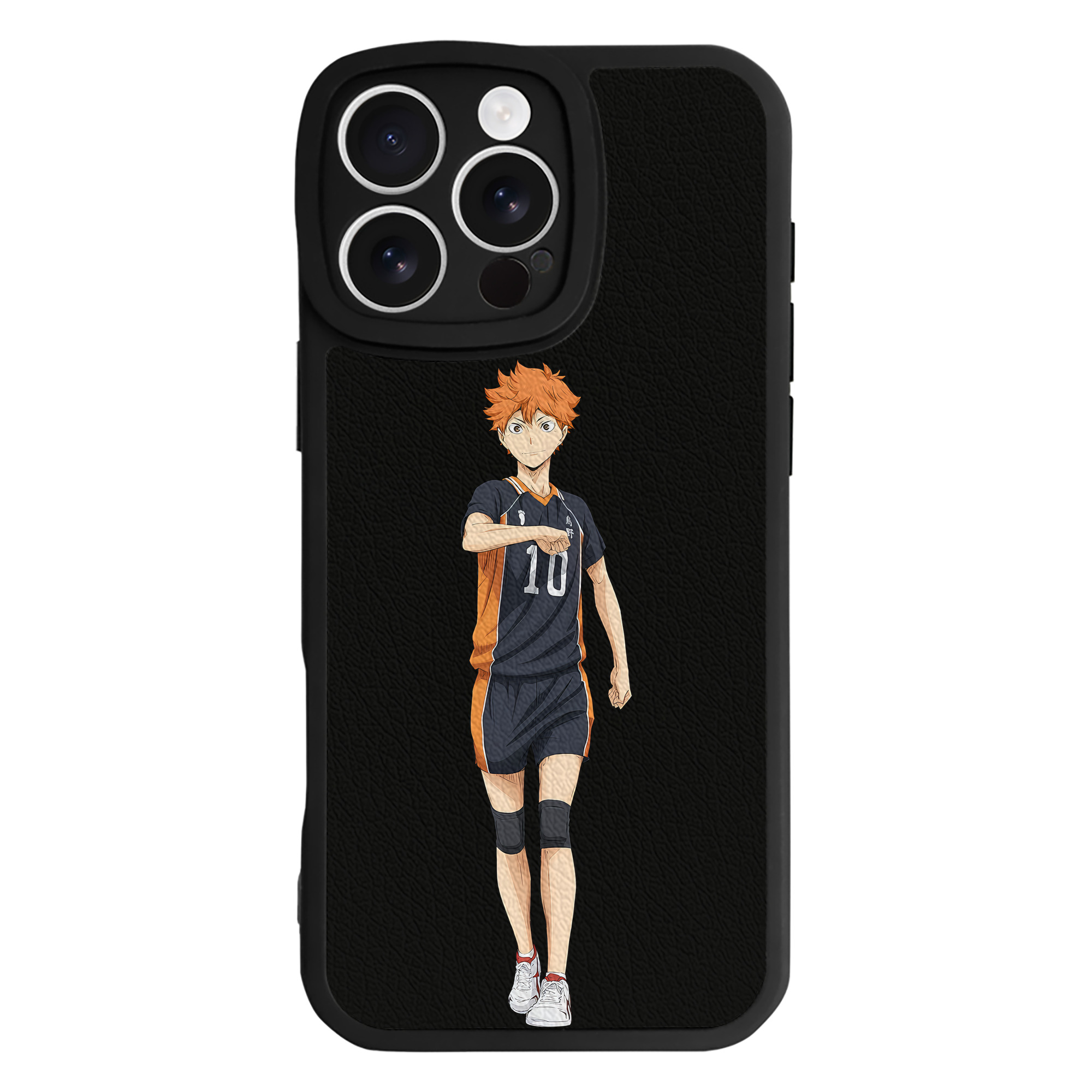 （画像用） ハイキュー!! Haikyu!! 【iPhone 16シリーズ対応】シリコンスマホケース（レザー調） 材質：シリコン